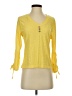 Unbranded Yellow Long Sleeve Blouse Size S - photo 1