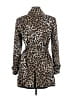 MICHAEL Michael Kors Animal Print Brown Coat Size M - photo 2