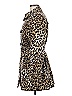 MICHAEL Michael Kors Animal Print Brown Coat Size M - photo 5