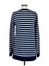 Lands' End Stripes Blue Sweatshirt Size M - photo 2