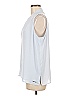 Elie Tahari 100% Polyester Blue Sleeveless Blouse Size M (estimated) - photo 5