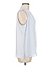 Elie Tahari 100% Polyester Blue Sleeveless Blouse Size M (estimated) - photo 4