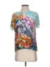 Clover Canyon 100% Polyester Teal Short Sleeve Blouse Size XS - photo 1