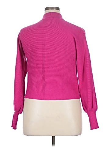 Olivia Grey Turtleneck Sweater (view 2)
