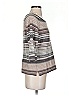 360 Cashmere 100% Cashmere Stripes Gray Cashmere Pullover Sweater Size S - photo 4