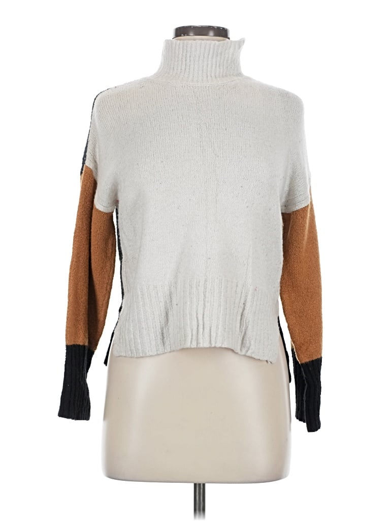 Pre-owned Walmart Turtleneck Sweater In Brown