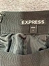 Express 100% Polyester Solid Black Formal Skirt Size 2 - photo 3