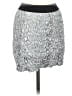 Assorted Brands Metallic Silver Casual Skirt Size XS - photo 1