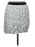 Assorted Brands Metallic Silver Casual Skirt Size XS - photo 2