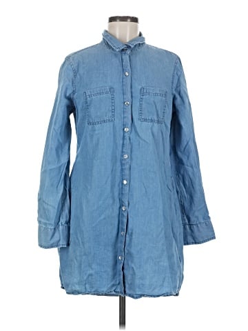 Guess Long Sleeve Button-Down Shirt (view 1)