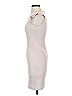 T Tahari Solid Tan Pink Cocktail Dress Size 0 - photo 5