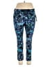 Mossimo Print Blue Active Pants Size 14 - photo 1