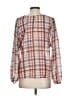 Dolan 100% Polyester Ivory Long Sleeve Blouse Size S - photo 2