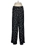 Torrid Print Black Casual Pants Size Med Plus (00) - photo 1