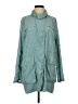 Assorted Brands 100% Polyester Teal Raincoat Size S - photo 1