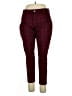 Suko Plaid Burgundy Red Casual Pants Size 1X (estimated) - photo 1
