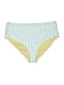 Gap Chevron-herringbone Green Blue Swimsuit Bottoms Size XL - photo 1