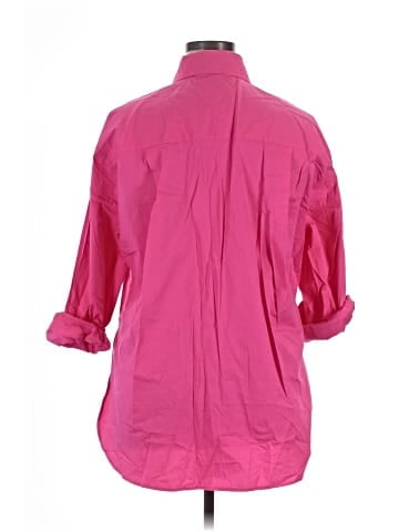 Lane Bryant 3/4 Sleeve Button-Down Shirt (view 2)