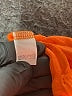 Unbranded 100% Polyester Orange Cardigan Size S - photo 8
