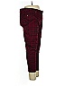 Suko Plaid Burgundy Red Casual Pants Size 1X (estimated) - photo 4