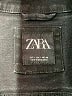 Zara Black Denim Jacket Size S - photo 6