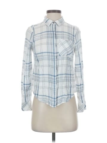White House Black Market Long Sleeve Button-Down Shirt (view 1)