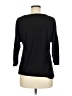 New York Laundry Black 3/4 Sleeve Top Size M - photo 2