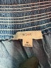 Mine 100% Cotton Blue Short Sleeve Blouse Size M - photo 7