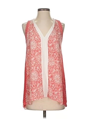 Rebecca Taylor Sleeveless Silk Top (view 1)