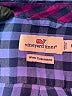 Vineyard Vines Checkered-gingham Blue Long Sleeve Button-Down Shirt Size 8 - photo 7