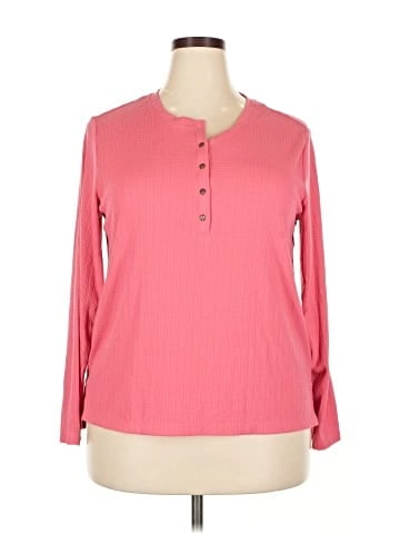 G.H. Bass & Co. Long Sleeve Henley (view 1)