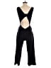 Leith Solid Black Jumpsuit Size XS - photo 2