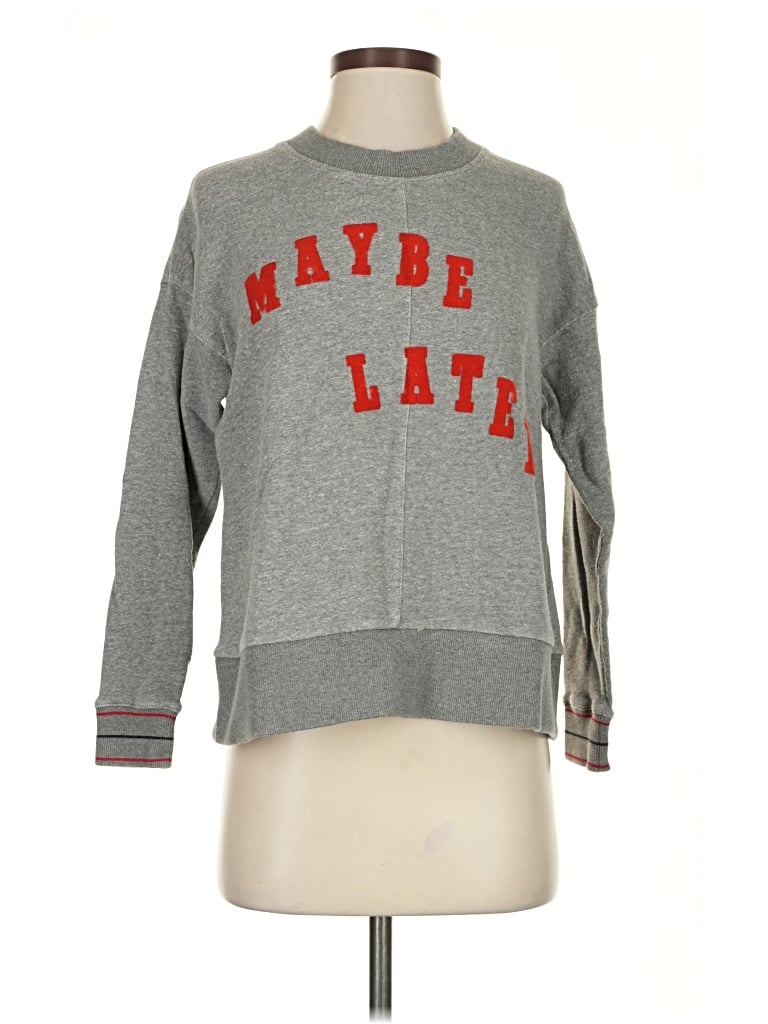 Pre-owned Mile(s) By Madewell Sweatshirt In Gray