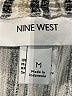 Nine West 100% Rayon Stripes Ivory Casual Pants Size M - photo 6