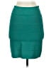 BCBGMAXAZRIA Solid Teal Formal Skirt Size S - photo 2