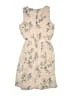 Lily Rose 100% Polyester Tan Casual Dress Size XS - photo 2