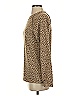 Caslon Animal Print Tan Pullover Sweater Size XS - photo 5