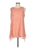 Fever 100% Polyester Orange Casual Dress Size M - photo 1