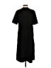 Nordstrom Solid Black Casual Dress Size S - photo 2