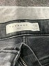 Topshop Chevron-herringbone Gray Jeans Size 26 waist - photo 4