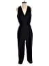 Calvin Klein 100% Polyester Solid Black Jumpsuit Size 4 - photo 1