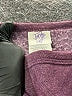 Just My Size Burgundy Pullover Sweater Size 14 - 16 Plus - photo 7