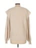 Unbranded 100% Polyester Solid Tan Pullover Sweater Size L - photo 2