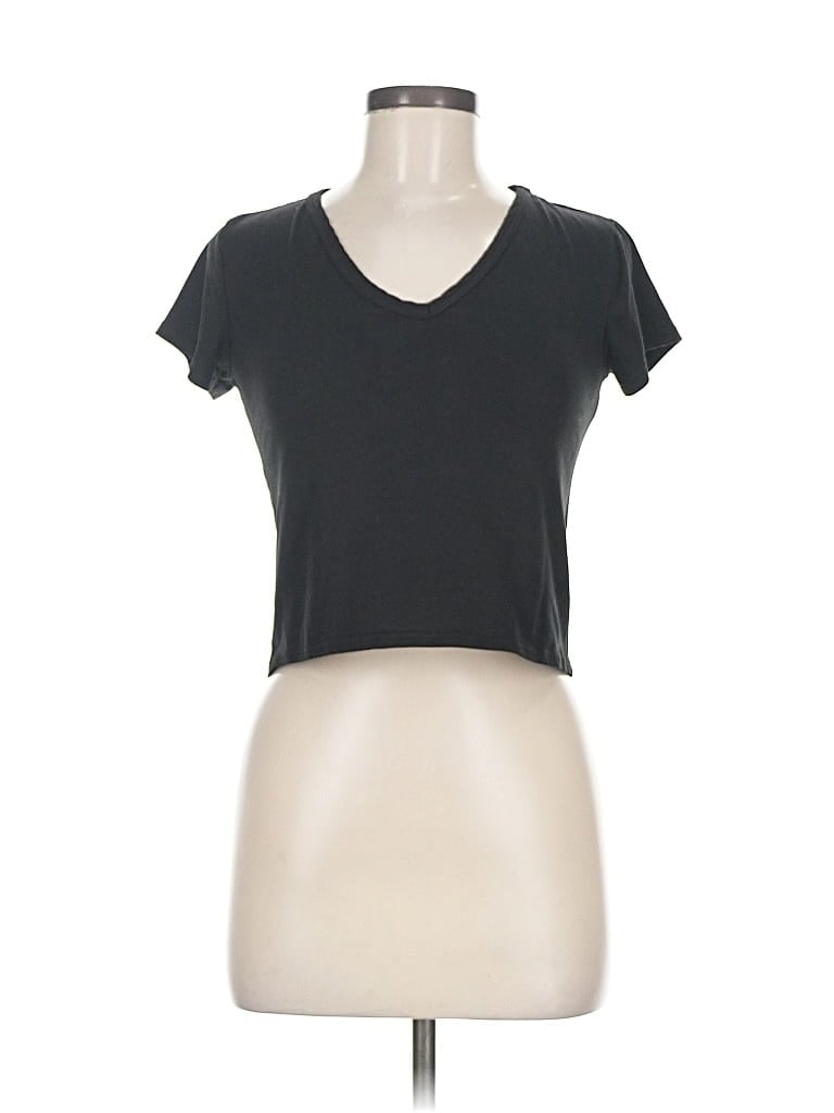 Pre-owned Brit & Bri Short Sleeve T-shirt In Black