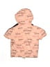 DKNY Orange Pink Pullover Hoodie Size 7 - photo 2