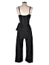 Kaileigh Stripes Black Jumpsuit Size S - photo 2