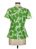 Karin Stevens 100% Polyester Green Short Sleeve T-Shirt Size 8 - photo 2