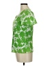 Karin Stevens 100% Polyester Green Short Sleeve T-Shirt Size 8 - photo 5