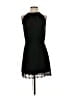 Ann Taylor LOFT 100% Polyester Solid Black Cocktail Dress Size 00 - photo 1