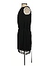 Ann Taylor LOFT 100% Polyester Solid Black Cocktail Dress Size 00 - photo 5